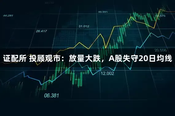 证配所 投顾观市：放量大跌，A股失守20日均线