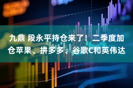 九鼎 段永平持仓来了！二季度加仓苹果、拼多多、谷歌C和英伟达