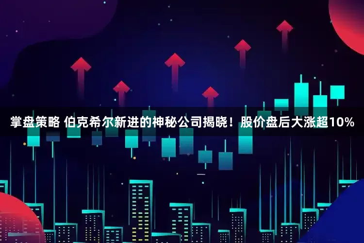 掌盘策略 伯克希尔新进的神秘公司揭晓！股价盘后大涨超10%