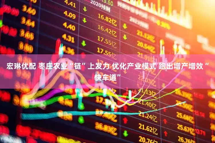 宏琳优配 枣庄农业“链”上发力 优化产业模式 跑出增产增效“快车道”