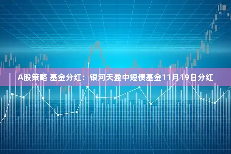 A股策略 基金分红：银河天盈中短债基金11月19日分红
